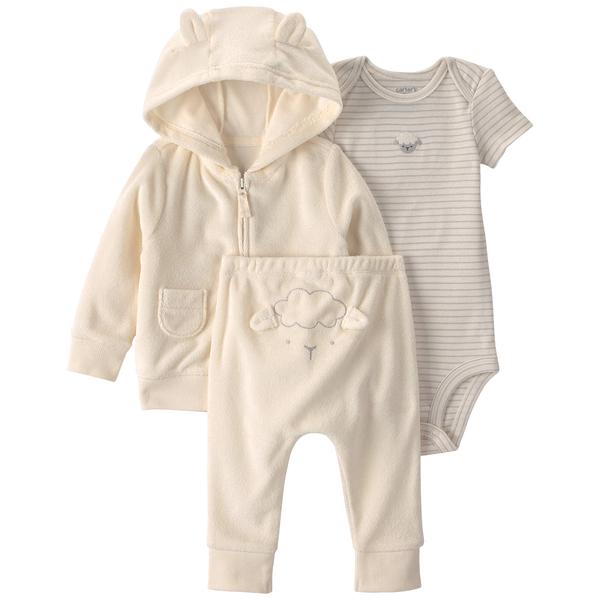 Baby Unisex (3-12M) Carters(R) Sheep Design 3pc. Set