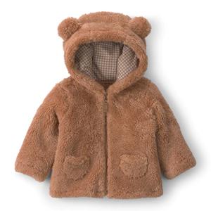 Baby Boy (3-24M) Carter's(R) Bear Teddy Fleece Zip-Up Hoodie alternate view