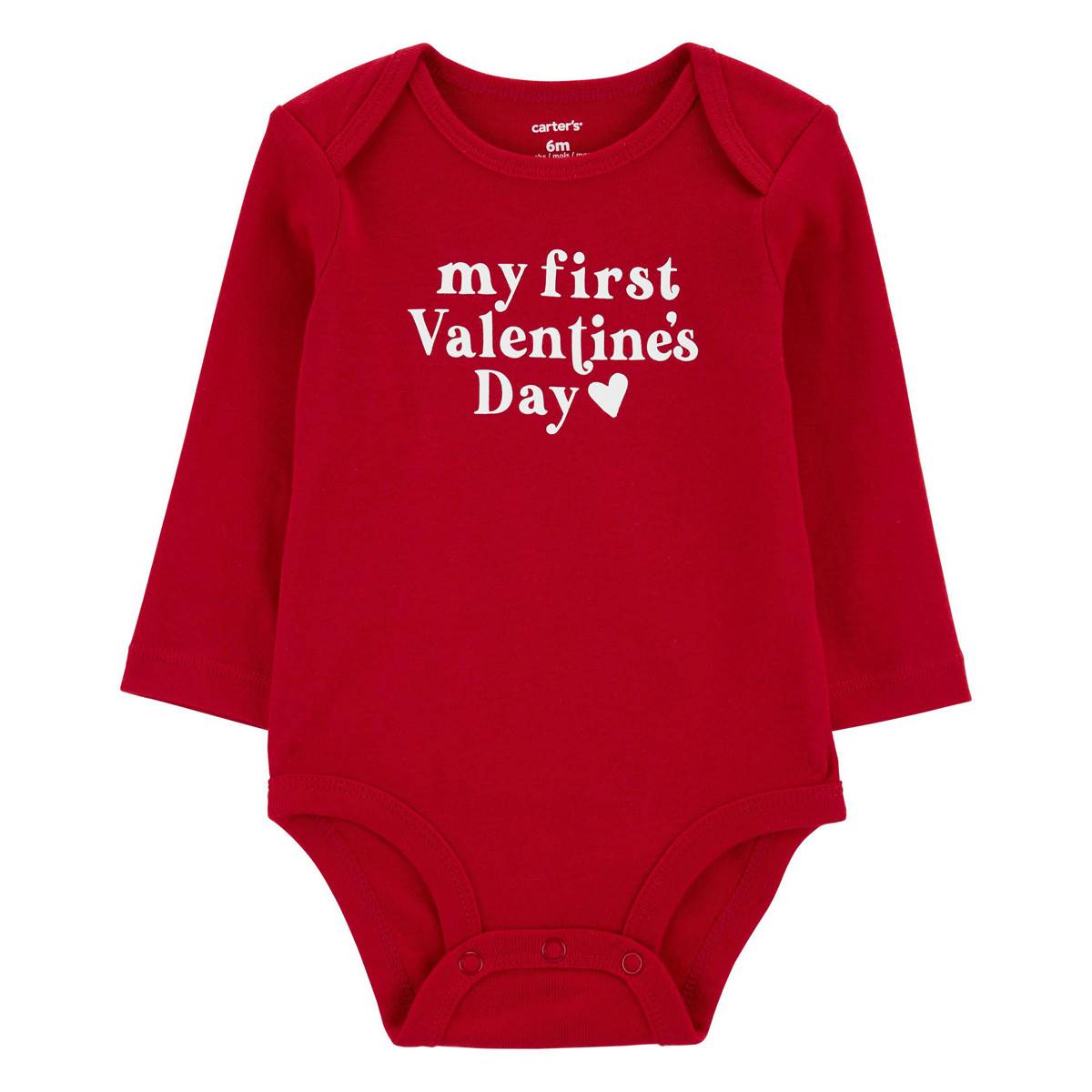 Baby Unisex (NB-9M) Carter's(R) 1st Valentine's Day Bodysuit