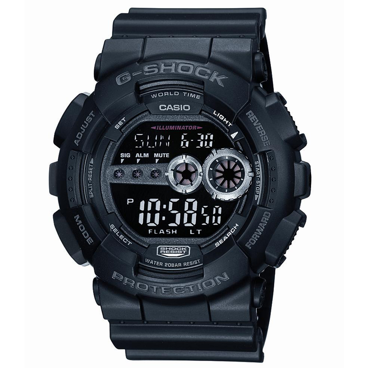 Mens G-Shock Digital Watch GD100-1B