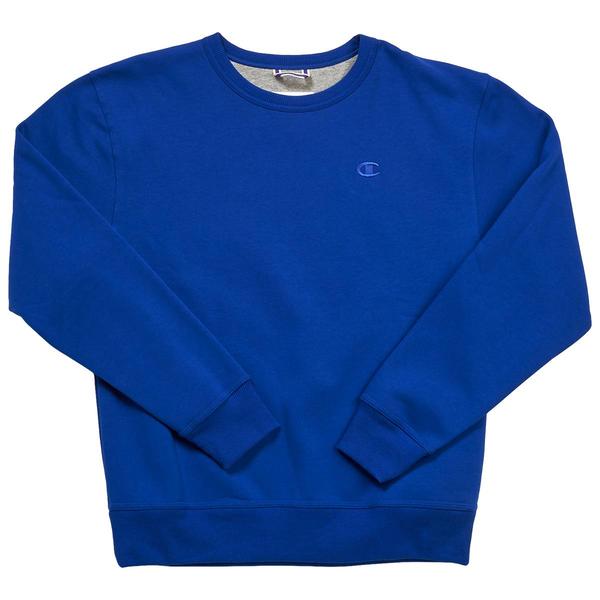 Mens Champion(R) Powerblend Fleece Crew Neck Sweatshirt alternate view
