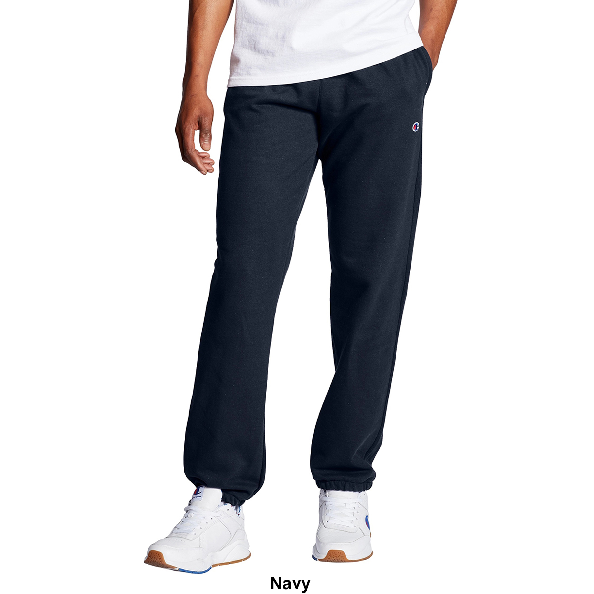 Mens Champion(R) Powerblend Cuffed Sweatpants