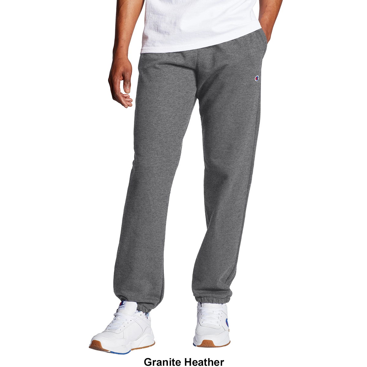 Mens Champion(R) Powerblend Cuffed Sweatpants