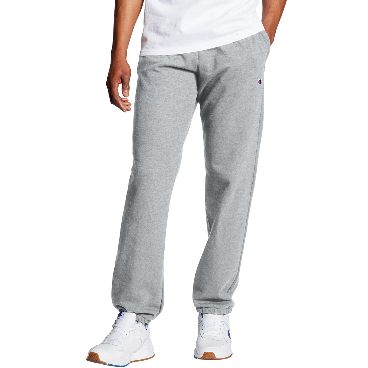 Mens Champion(R) Powerblend Cuffed Sweatpants