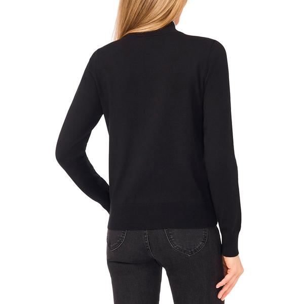 Womens Cece Long Sleeve Scarf Tie Neck Sweater alternate view
