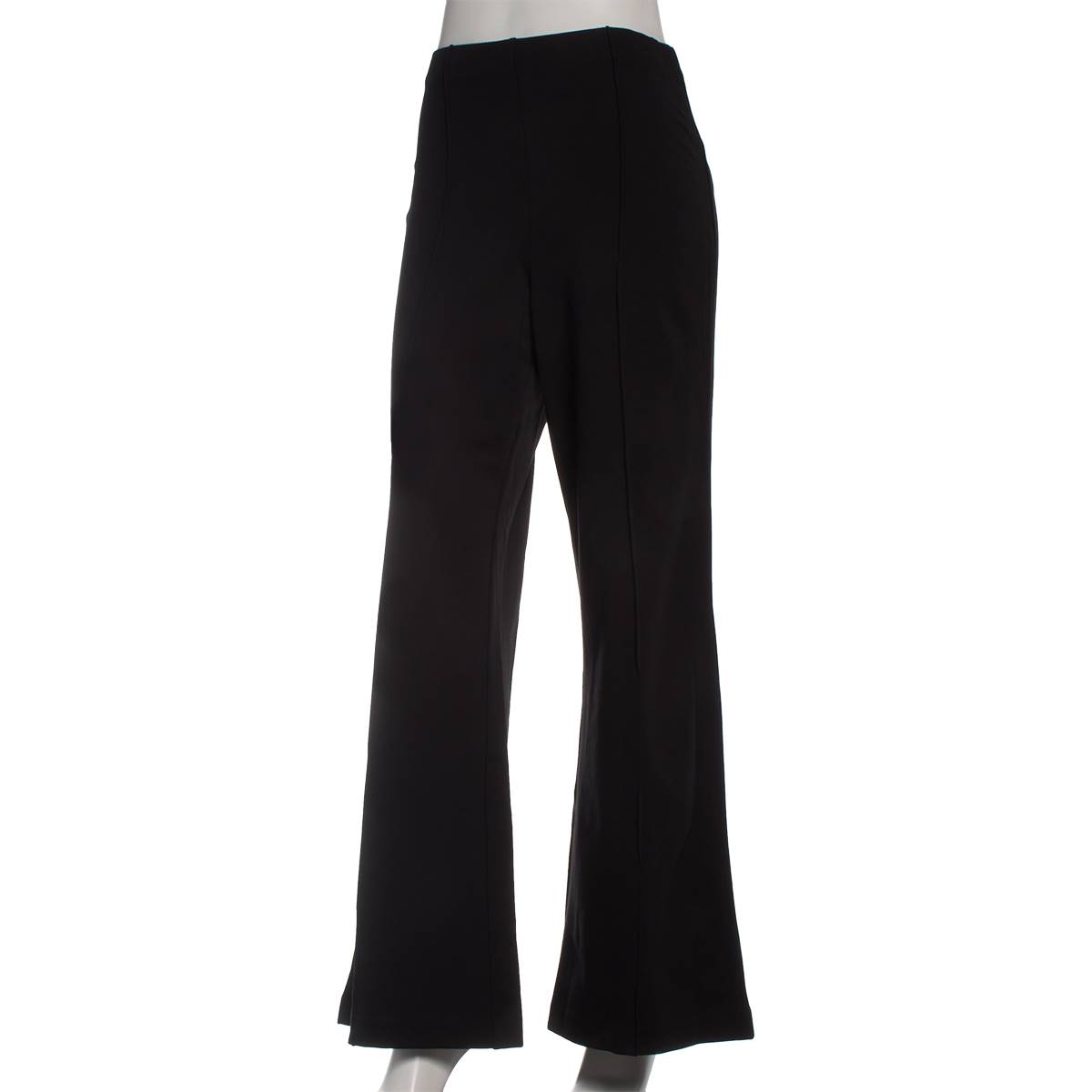 Womens Cece Wide Leg Solid Pintuck Ponte Pants