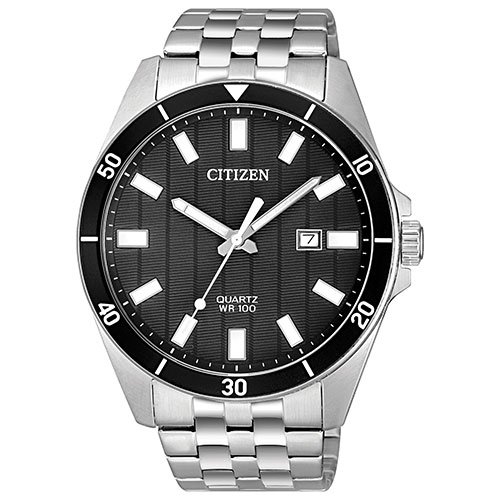 Mens Citizen(R) Quartz Silver Watch - BI5050-54E