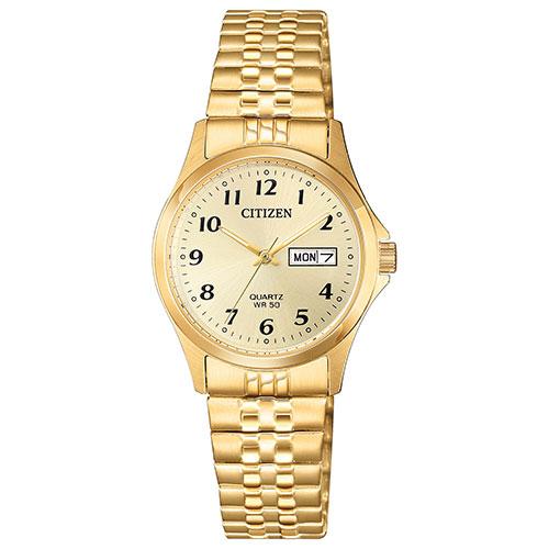 Womens Citizen(R) Quartz Gold Watch - EQ2002-91P