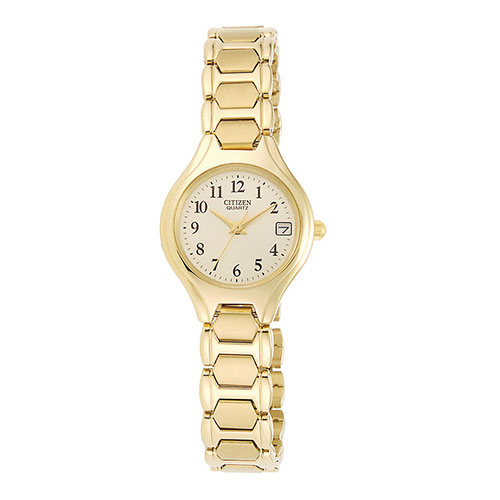 Womens Citizen(R) Quartz Gold Watch - EU2252-56P
