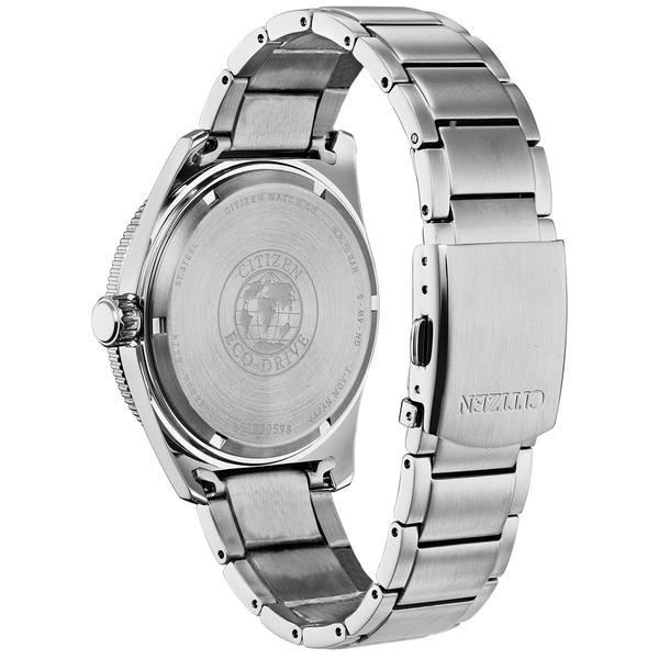 Mens Citizen(R) Brycen Green Dial Silver-Tone Watch - AW1598-70X alternate view