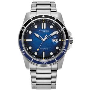 Mens Citizen(R) Eco-Drive Sport Casual Blue Dial Watch - AW1810-85L