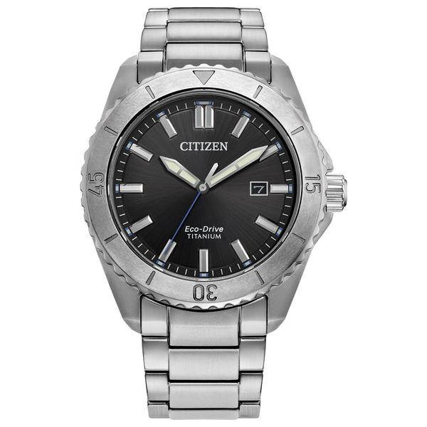 Mens Citizen(R) Brycen Black Dial Bracelet Watch - AW1840-50E