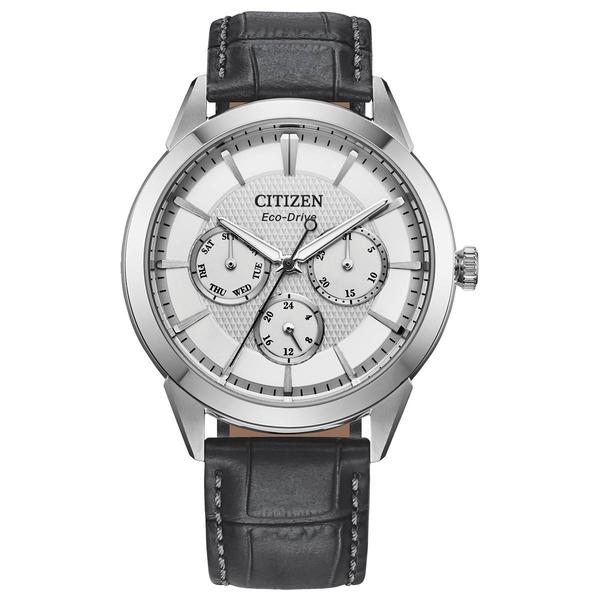 Mens Citizen(R) Multi Function Silver Dial Rolan Watch - BU2110-01A