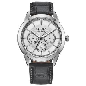 Mens Citizen(R) Multi Function Silver Dial Rolan Watch - BU2110-01A