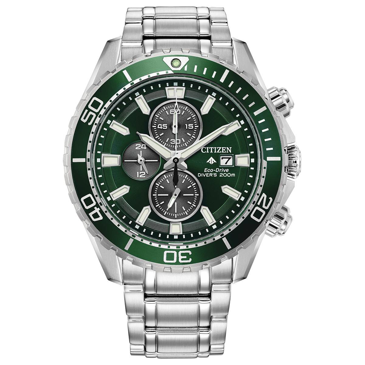 Mens Citizen(R) Green Dial Promaster Bracelet Watch - CA0820-50X