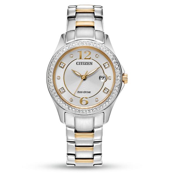 Womens Citizen(R) Eco Stainless Steel Bracelet Watch - FE1146-71A