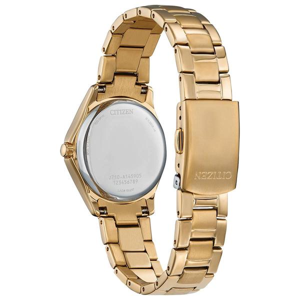 Womens Citizen(R) Crystal Champagne Dial Watch - FE1147-79P alternate view