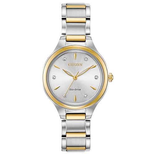 Womens Citizen(R) Corso Collection Two-Tone Watch - FE2104-50A