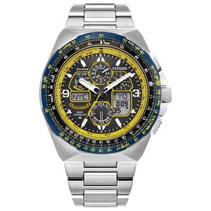 Mens Citizen(R) Skyhawk Blue Dial Bracelet Watch - JY8125-54L