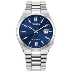 Mens Citizen(R) Tsuyosa Automatic Blue Dial Watch - NJ0150-56L