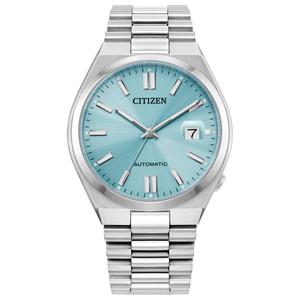 Mens Citizen(R) Tsuyosa Aqua Dial Bracelet Watch - NJ0151-53M