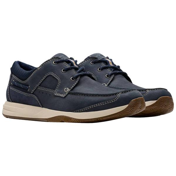Mens Clarks(R) Collection Sailview Lace Boat Shoes