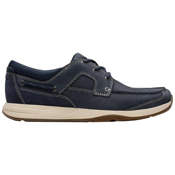 Mens Clarks(R) Collection Sailview Lace Boat Shoes alternate view
