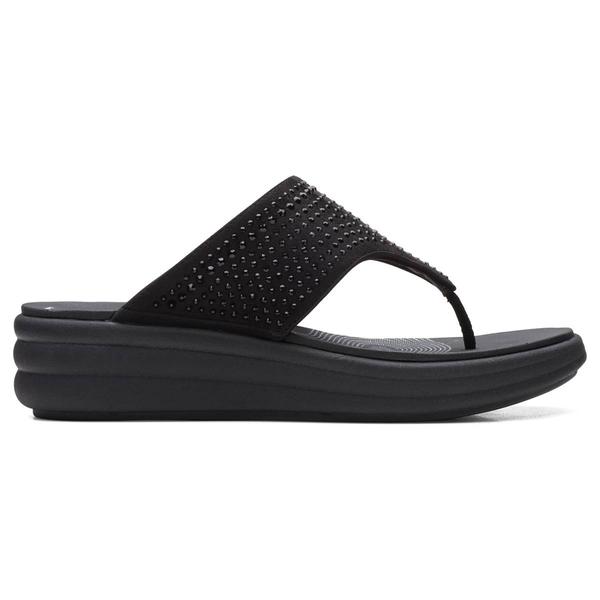 Womens Clarks(R) Cloudsteppers(tm) Drift Jaunt Interest Flip Flops alternate view