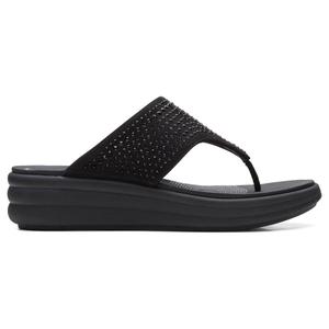 Womens Clarks(R) Cloudsteppers(tm) Drift Jaunt Interest Flip Flops alternate view