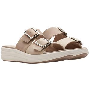 Womens Clarks(R) Cloudsteppers(tm) Drift Buckle Sandals