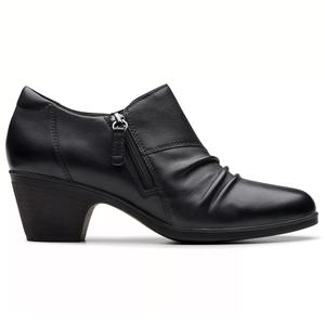 Womens Clarks(R) Emily 2 Braley Black Ankle Boots alternate view
