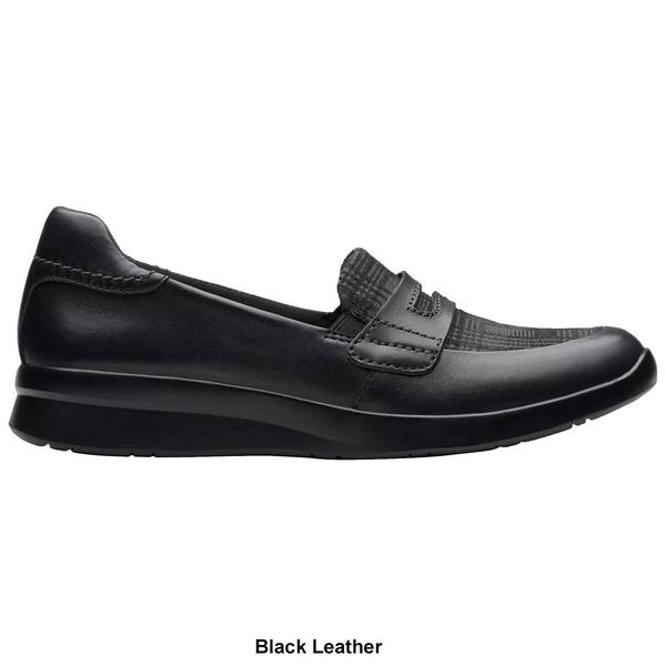 Womens Clarks(R) Ellowyn Penny Loafers alternate view