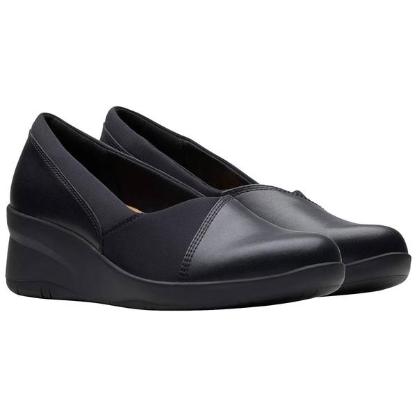 Womens Clarks(R) Suttyn Walk Wedge Heels