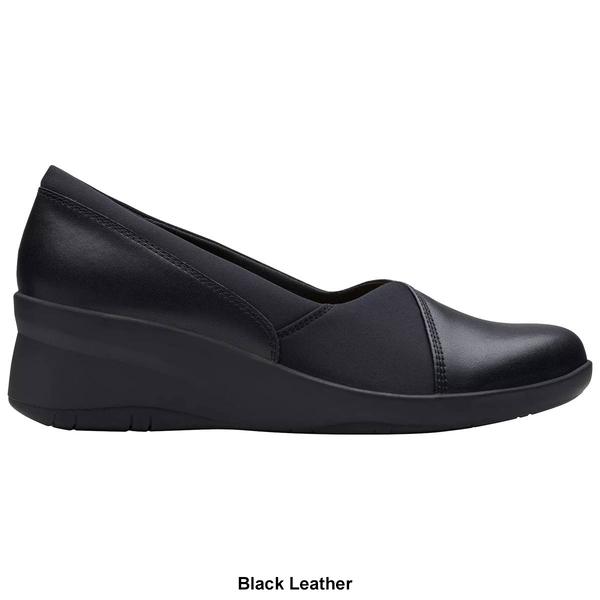 Womens Clarks(R) Suttyn Walk Wedge Heels alternate view
