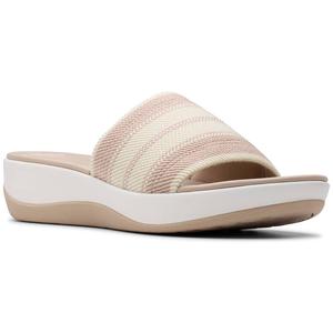 Womens Clarks(R) Cloudsteppers(tm) Arla Hollis Slide Sandals