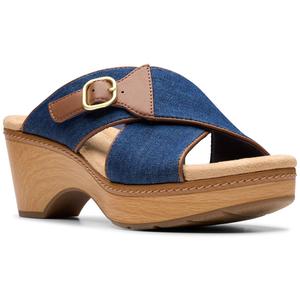 Womens Clarks(R) Collection Seannah Nora Heeled Sandals alternate view