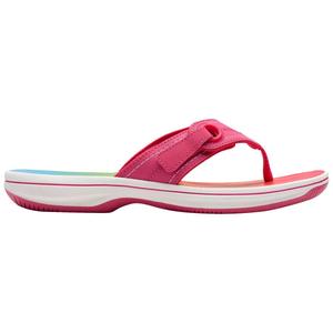Womens Clarks(R) Cloudsteppers(tm) Breeze Reyna Flip Flops