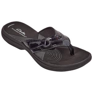 Womens Clarks(R) Cloudsteppers(tm) Breeze Reyna Flip Flops alternate view