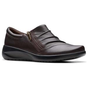 Womens Clarks(R) Kaetlyn Mila Casual Leather Slip-On Loafers