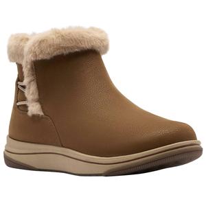 Womens Clarks(R) Breeze Fur Ankle Boots alternate view