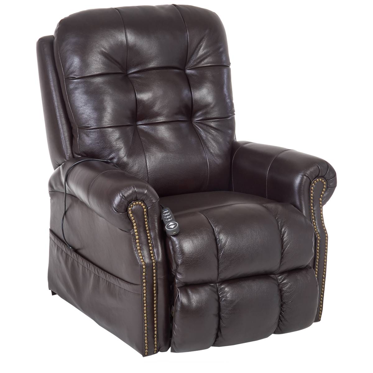 Catnapper Alexander Leather Power Lift Recliner