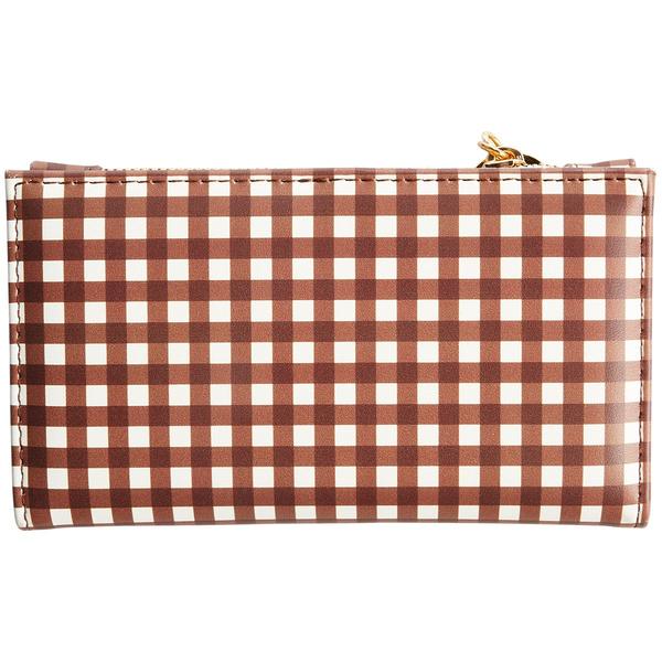 Womens BCBG Bifold Embroidered Sheep Gingham Bifold Wallet alternate view
