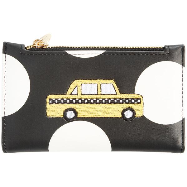 Womens BCBG Bifold Embroidered Taxi Dot Bifold Wallet