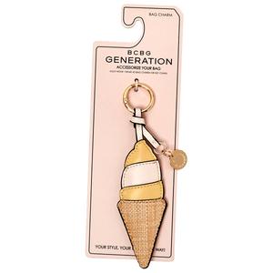 Womens BCBG Flat Ice Cream Cone with Logo Coin