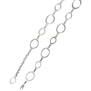 Womens Vince Camuto Oval Studded Casted Chain Belt alternate view