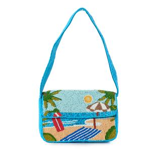SOL and MER Beaded Tropical Shoulder Bag alternate view