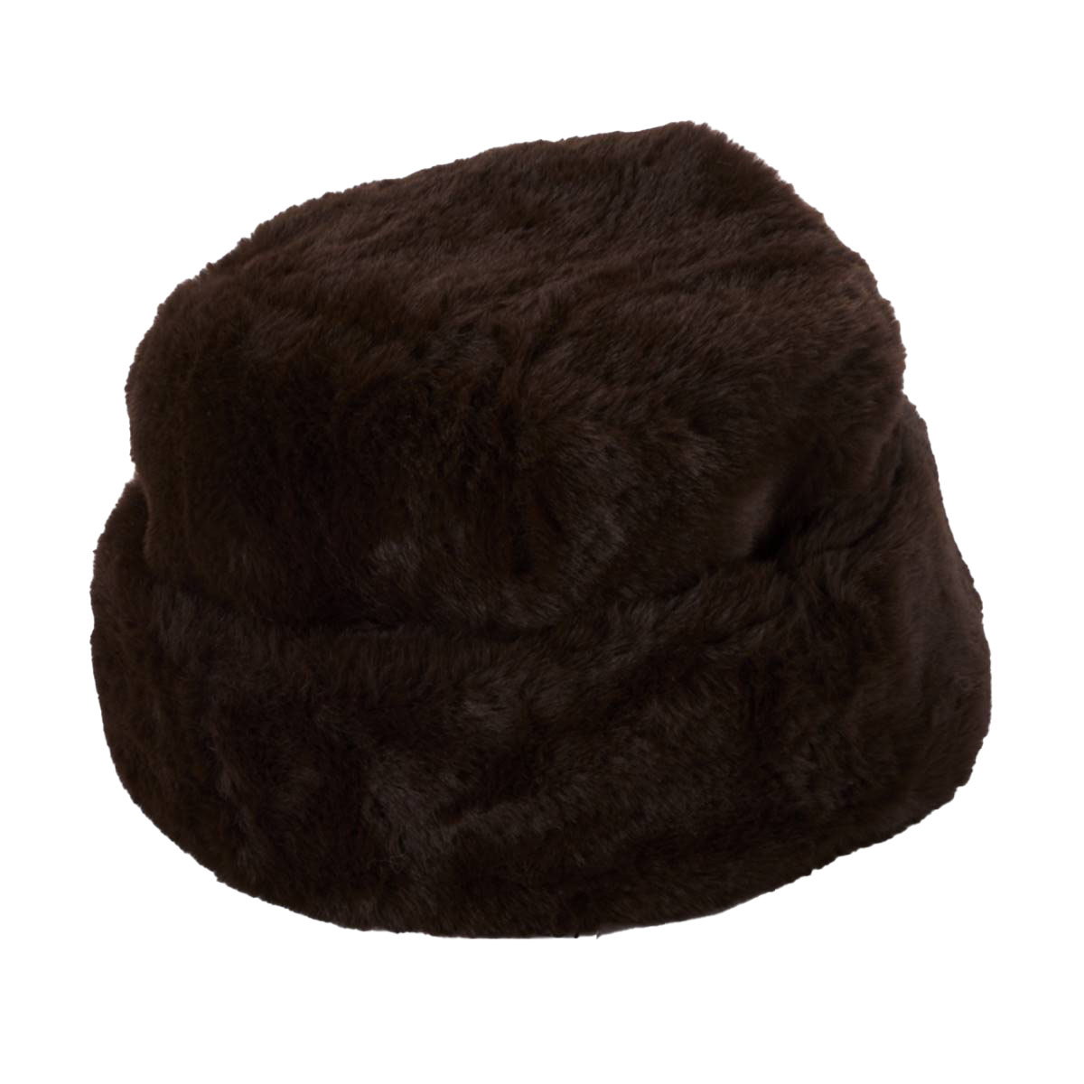 Womens Nine West Faux Fur Cuff Cloche Hat