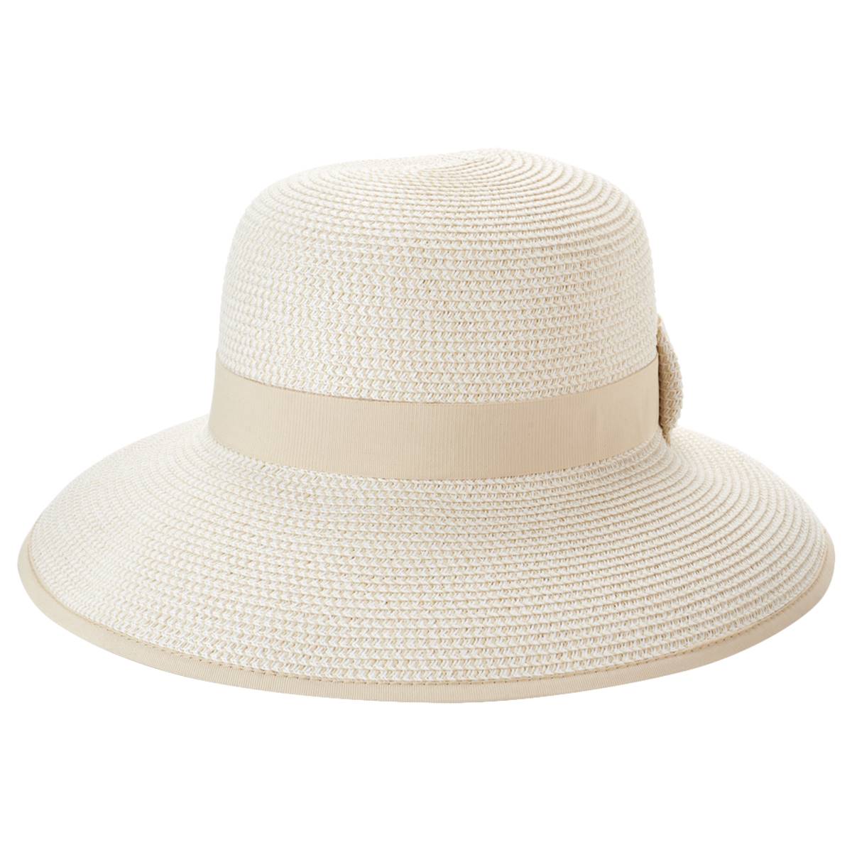 Womens Nine West Bow Back Wide Brim Framer Hat