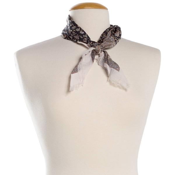 Womens BCBG Paisley Square Mini Scarf alternate view