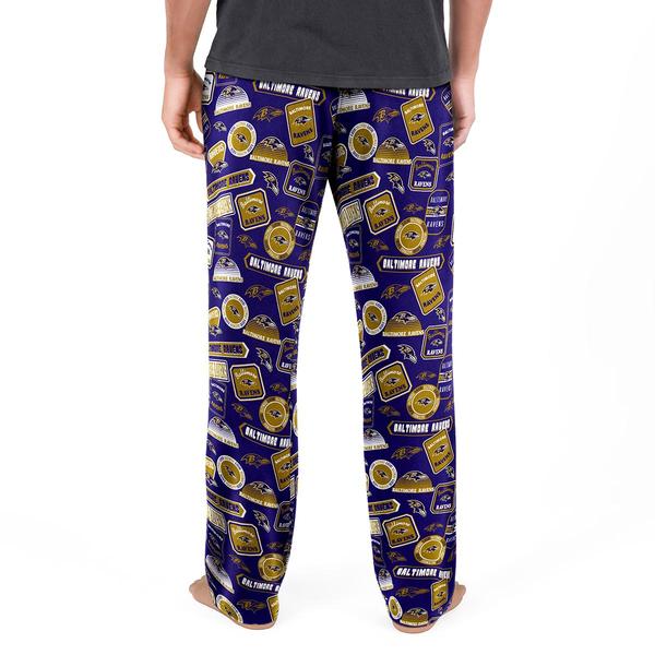 Mens NFL Baltimore Ravens Grady Pajama Pants alternate view